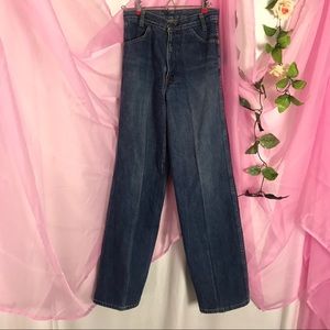 Vintage 70’s Levi bellbottom flare jeans